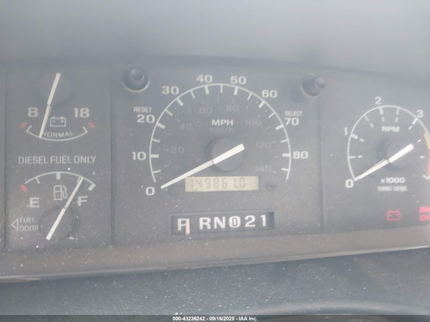 1996 Ford F250 VIN: 1FTHX26F1TEB38157 Lot: 43236242