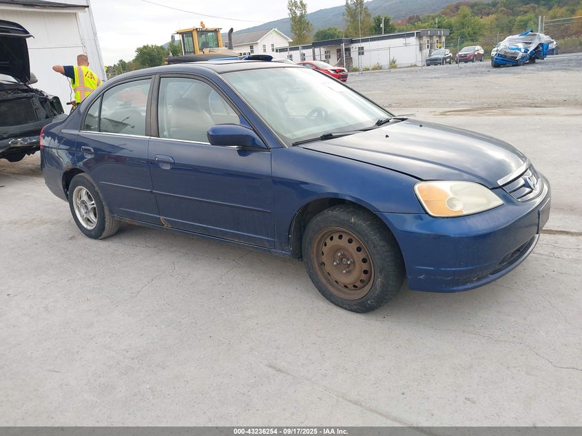 1HGES25772L027295 2002 Honda Civic Ex auction photo 1