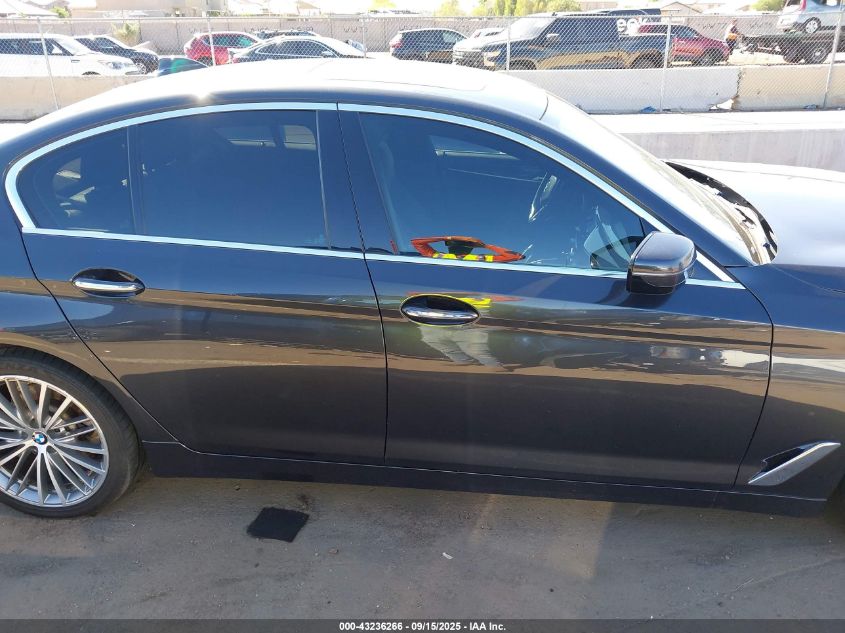 2017 BMW 530I VIN: WBAJA5C36HG894672 Lot: 43236266