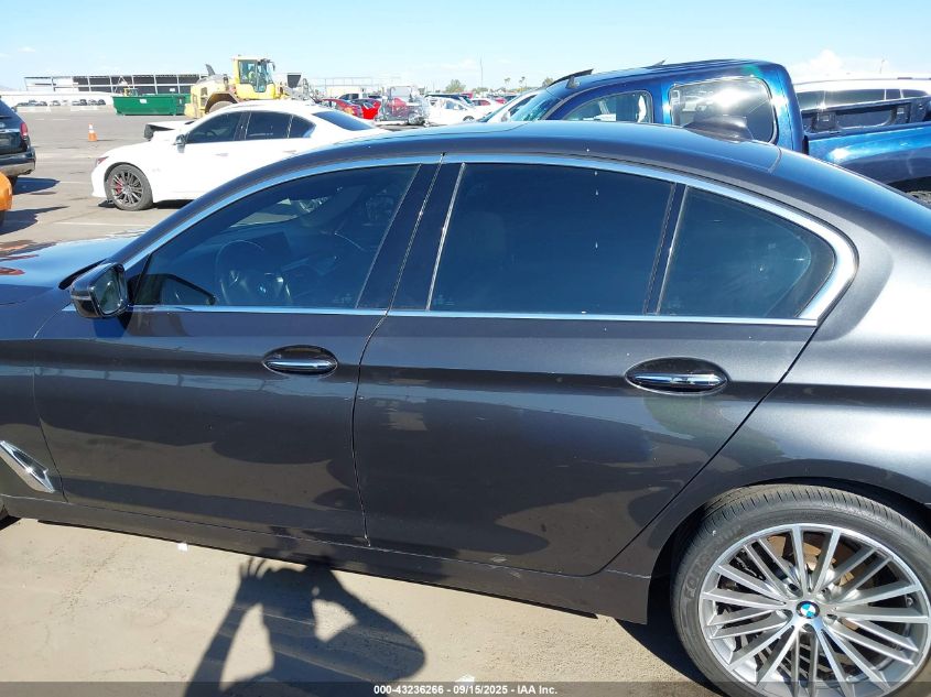 2017 BMW 530I VIN: WBAJA5C36HG894672 Lot: 43236266