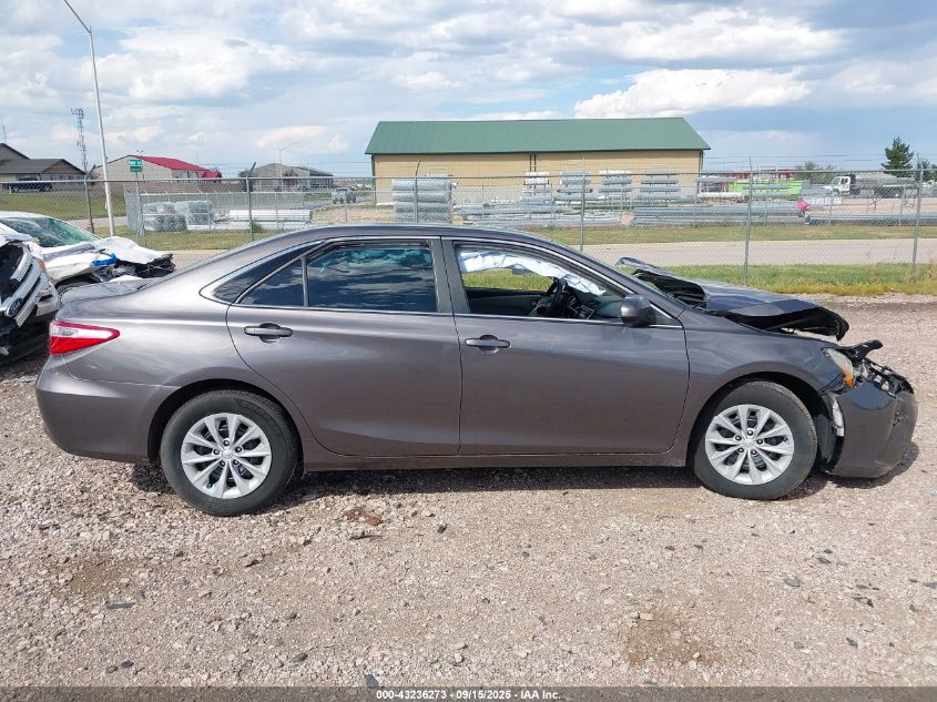 2015 Toyota Camry Le VIN: 4T1BF1FKXFU031176 Lot: 43236273
