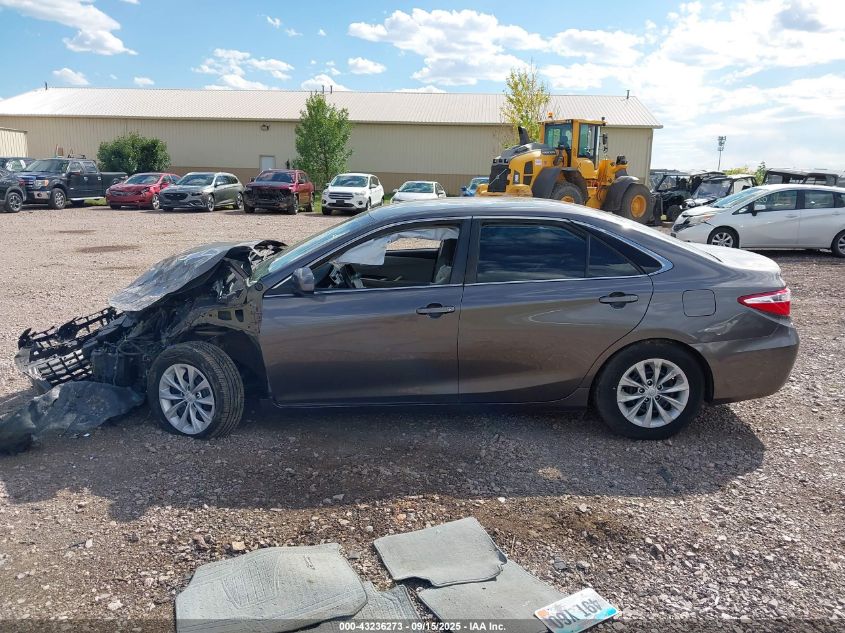 2015 Toyota Camry Le VIN: 4T1BF1FKXFU031176 Lot: 43236273