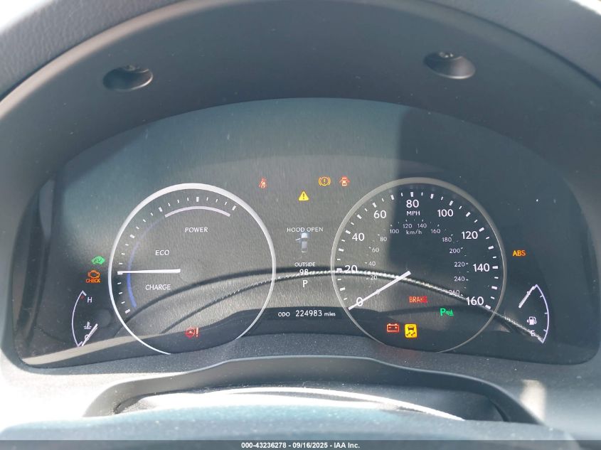 2014 Lexus Es 300H VIN: JTHBW1GG0E2057521 Lot: 43236278