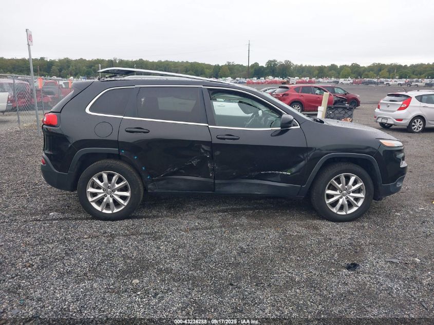 2016 Jeep Cherokee Limited VIN: 1C4PJMDB3GW151873 Lot: 43236288