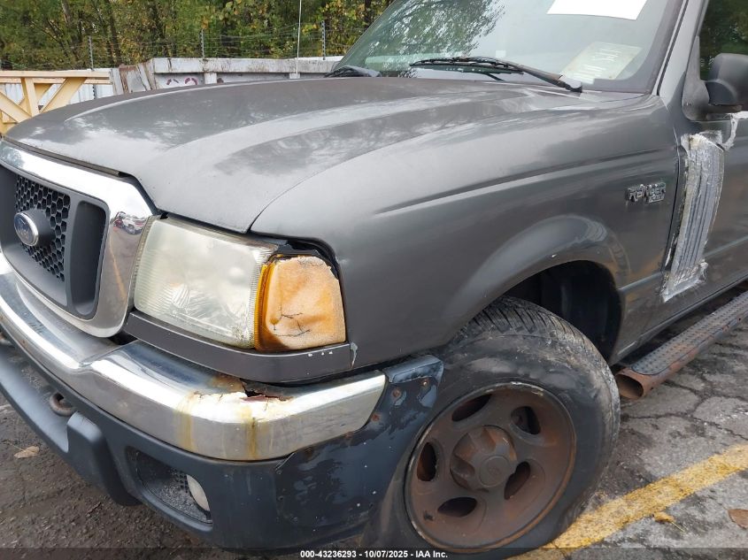 2004 Ford Ranger Xlt VIN: 1FTZR15E44PA10356 Lot: 43236293