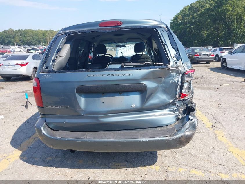 2007 Dodge Grand Caravan Se VIN: 1D8GP24R47B171221 Lot: 43236339