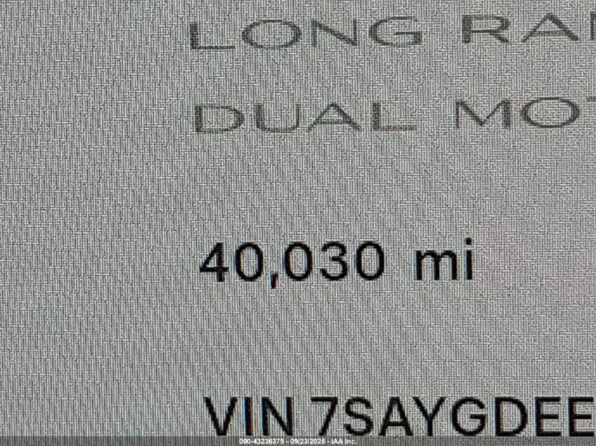 2023 Tesla Model Y Awd/Long Range Dual Motor All-Wheel Drive VIN: 7SAYGDEE4PA144270 Lot: 43236379
