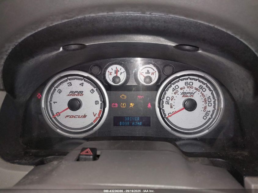 2009 Ford Focus Se VIN: 1FAHP35NX9W231105 Lot: 43236386