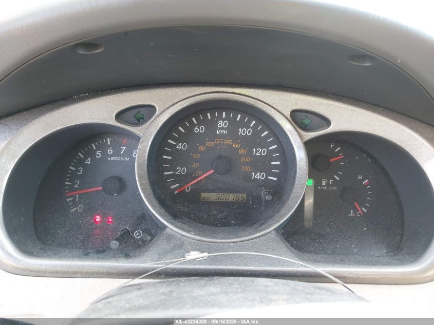 2001 Toyota Highlander V6 VIN: JTEGF21A210005973 Lot: 43236389