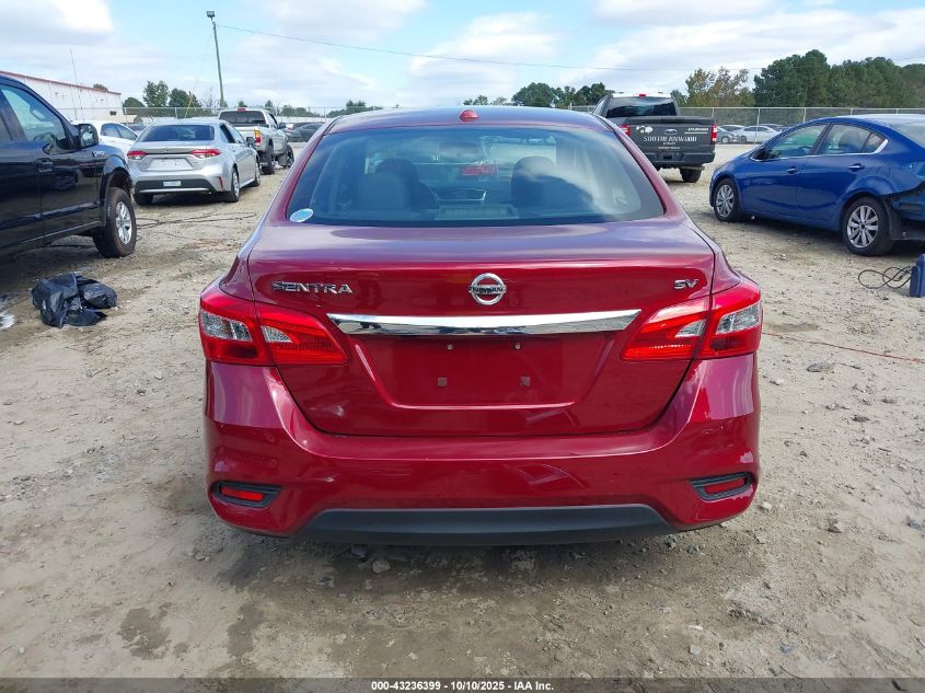 2018 Nissan Sentra Sv VIN: 3N1AB7AP8JY298679 Lot: 43236399