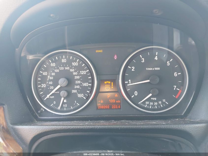 2007 BMW 328I VIN: WBAVC53557FZ75745 Lot: 43236408