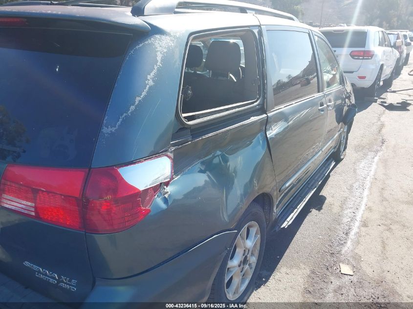 2004 Toyota Sienna Xle Limited VIN: 5TDBA22C54S000118 Lot: 43236415