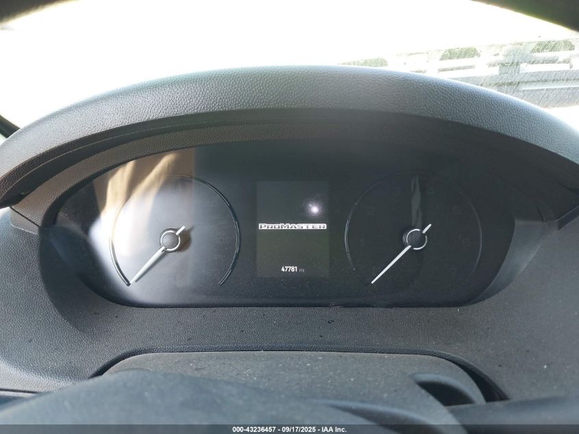 2024 Ram Promaster 2500 Tradesman High Roof 159 Wb W/Pass Seat VIN: 3C6LRVDG3RE101374 Lot: 43236457