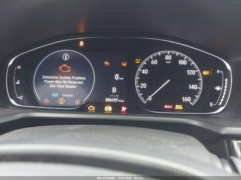 2022 Honda Accord Sport VIN: 1HGCV1F38NA108276 Lot: 43236480