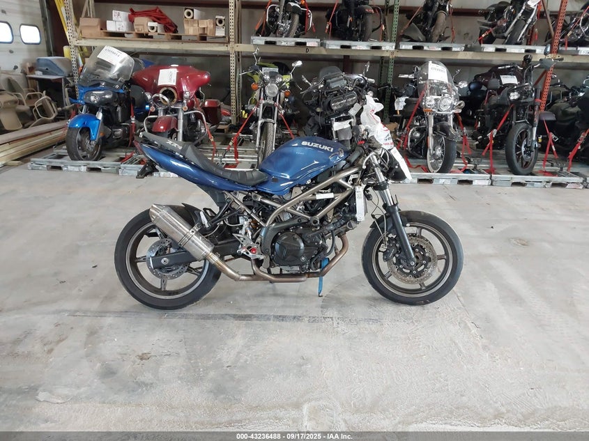 2023 Suzuki Sv650 A/X VIN: JS1VP55B6P7100091 Lot: 43236488