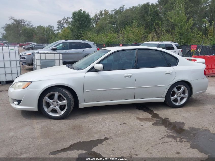 2008 Subaru Legacy 2.5I Limited VIN: 4S3BL626987214878 Lot: 43236499