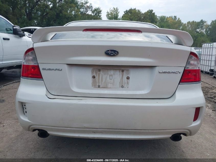 2008 Subaru Legacy 2.5I Limited VIN: 4S3BL626987214878 Lot: 43236499