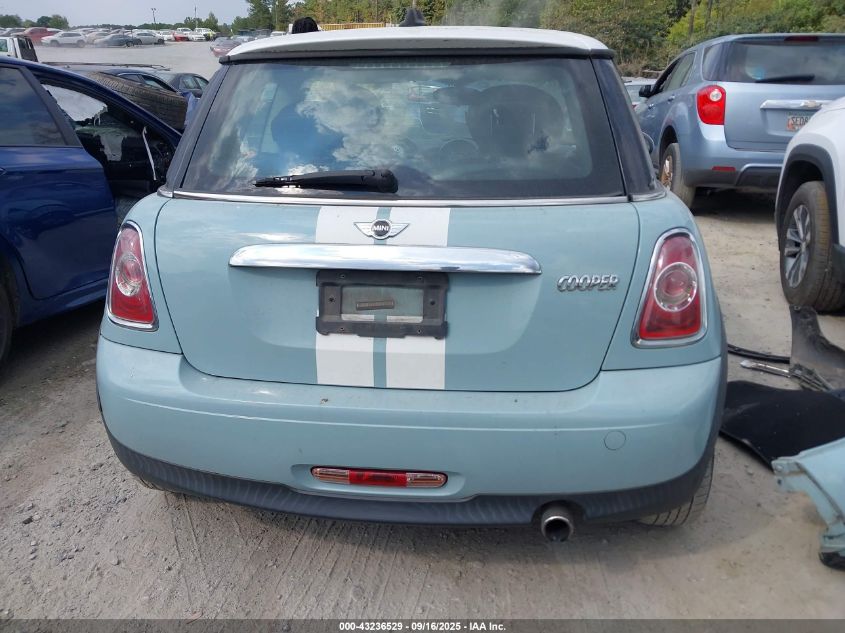 2012 Mini Cooper VIN: WMWSU3C59CT260581 Lot: 43236529