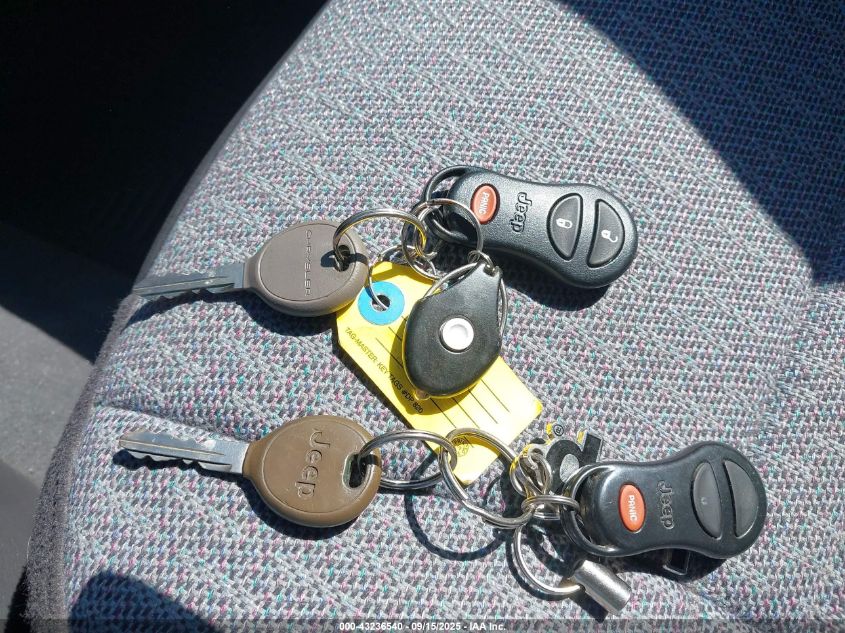 2001 Jeep Cherokee Sport VIN: 1J4FF48S61L583402 Lot: 43236540