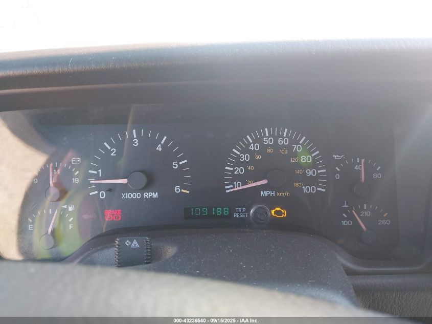 2001 Jeep Cherokee Sport VIN: 1J4FF48S61L583402 Lot: 43236540