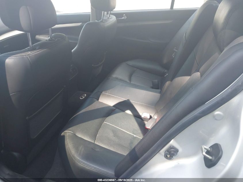 2010 Infiniti G37X VIN: JN1CV6AR1AM252920 Lot: 43236567