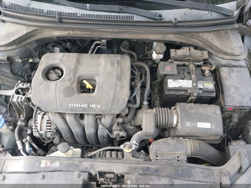 2017 Hyundai Elantra Se VIN: KMHD74LF7HU084015 Lot: 43236572