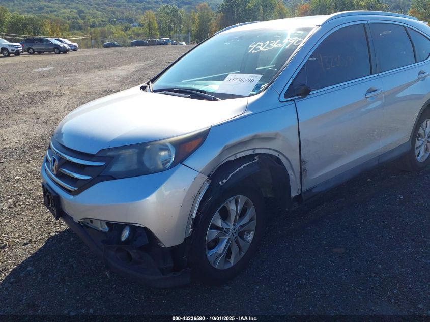 2014 Honda Cr-V Ex-L VIN: 2HKRM4H70EH637758 Lot: 43236590