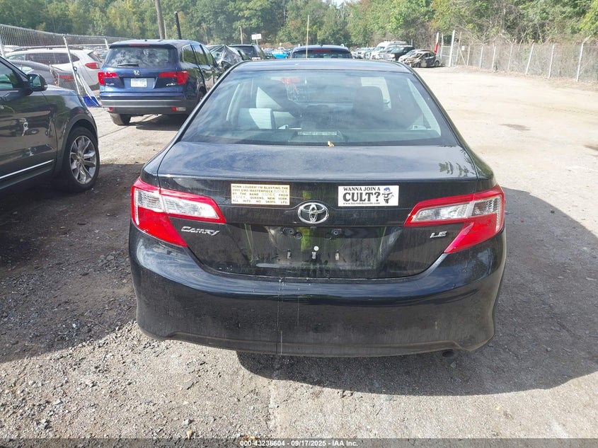 2012 Toyota Camry Le VIN: 4T4BF1FK9CR181944 Lot: 43236604