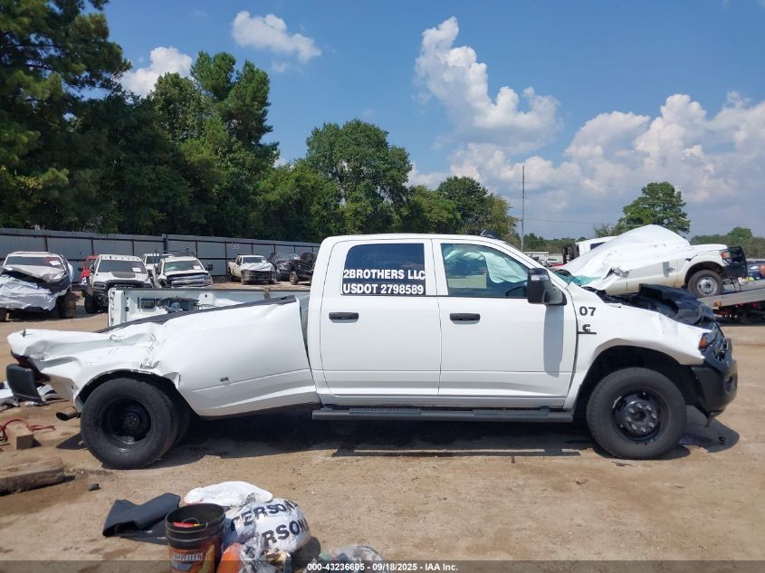 2025 Ram 3500 Tradesman 4X4 8' Box VIN: 3C63RRGL3SG503471 Lot: 43236605