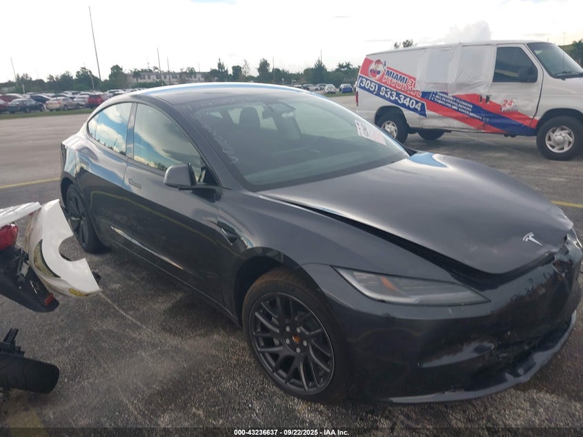 Vin: 5yj3e1ea5sf970405, lot: 43731173, tesla model 3 long range rear-wheel drive 2025 img_1