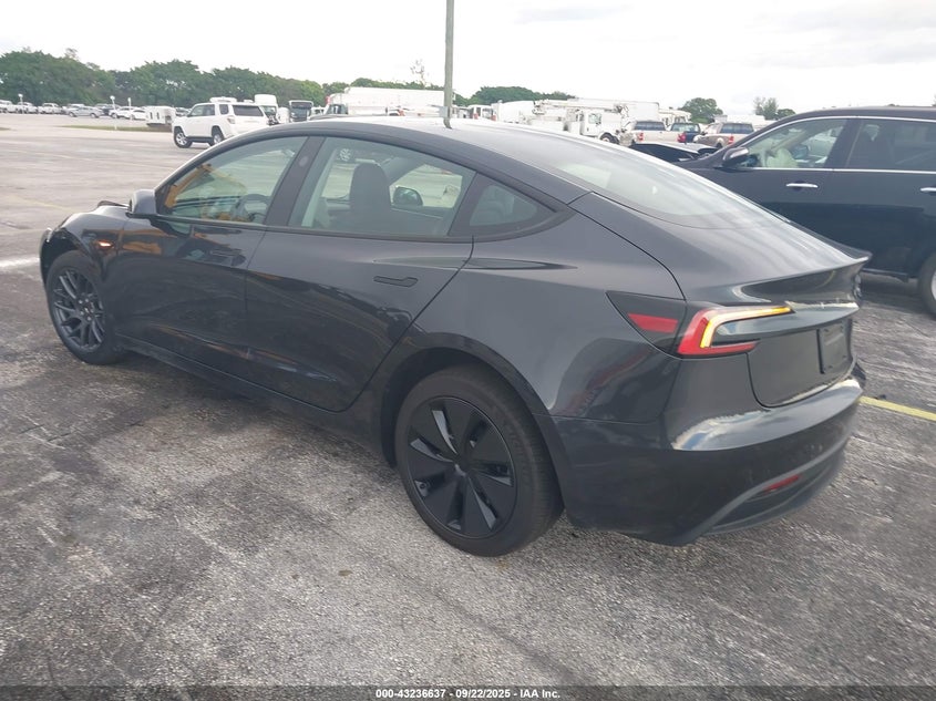 Vin: 5yj3e1ea5sf970405, lot: 43731173, tesla model 3 long range rear-wheel drive 20253