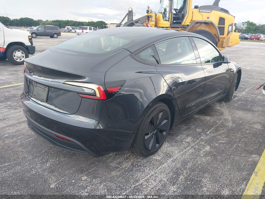 Vin: 5yj3e1ea5sf970405, lot: 43731173, tesla model 3 long range rear-wheel drive 20254