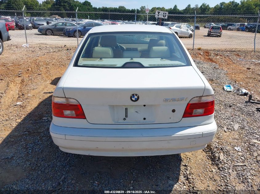 2002 BMW 525Ia VIN: WBADT43442GZ98210 Lot: 43236639