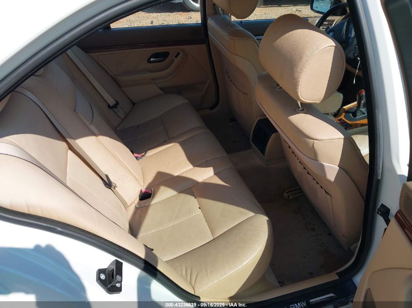 2002 BMW 525Ia VIN: WBADT43442GZ98210 Lot: 43236639