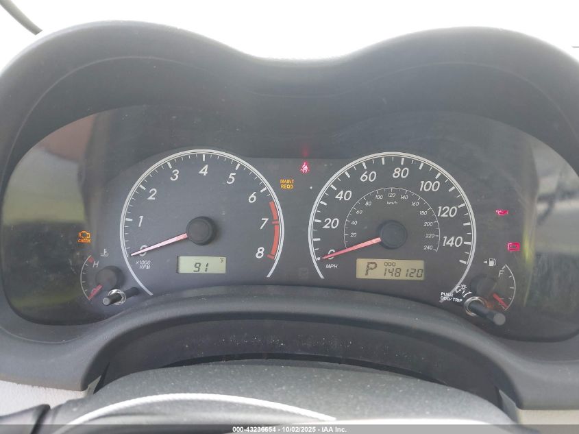 2011 Toyota Corolla Le VIN: 2T1BU4EE8BC685818 Lot: 43236654