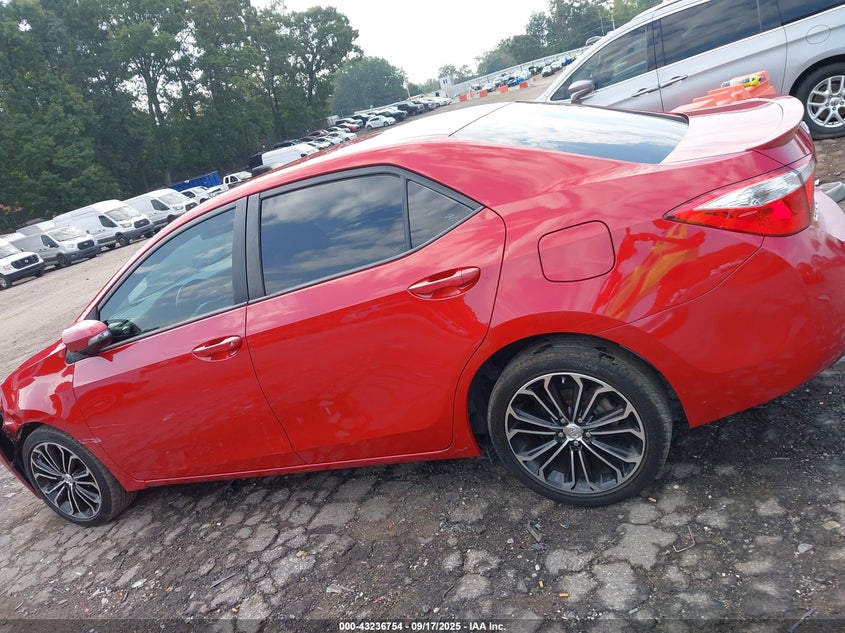 2014 Toyota Corolla S Plus VIN: 2T1BURHE9EC185681 Lot: 43236754