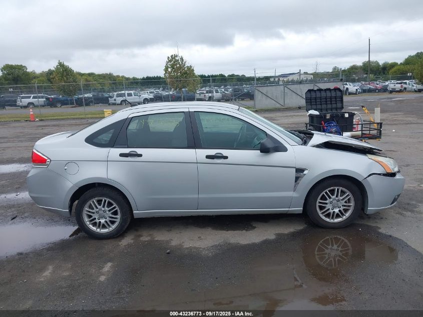 2008 Ford Focus Se/Ses VIN: 1FAHP35N88W255966 Lot: 43236773