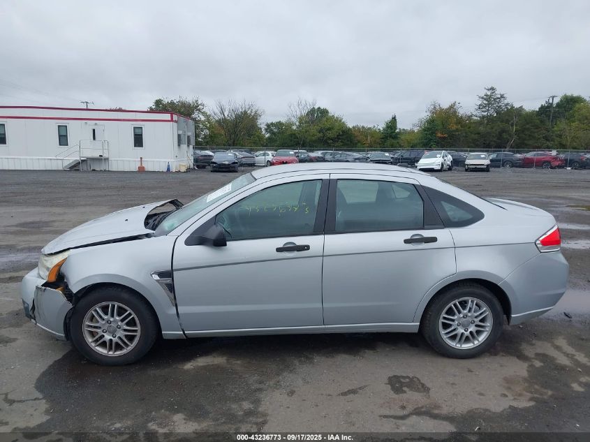 2008 Ford Focus Se/Ses VIN: 1FAHP35N88W255966 Lot: 43236773