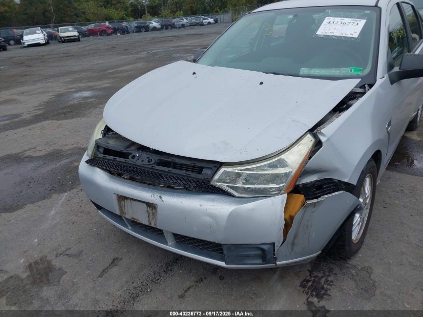 2008 Ford Focus Se/Ses VIN: 1FAHP35N88W255966 Lot: 43236773