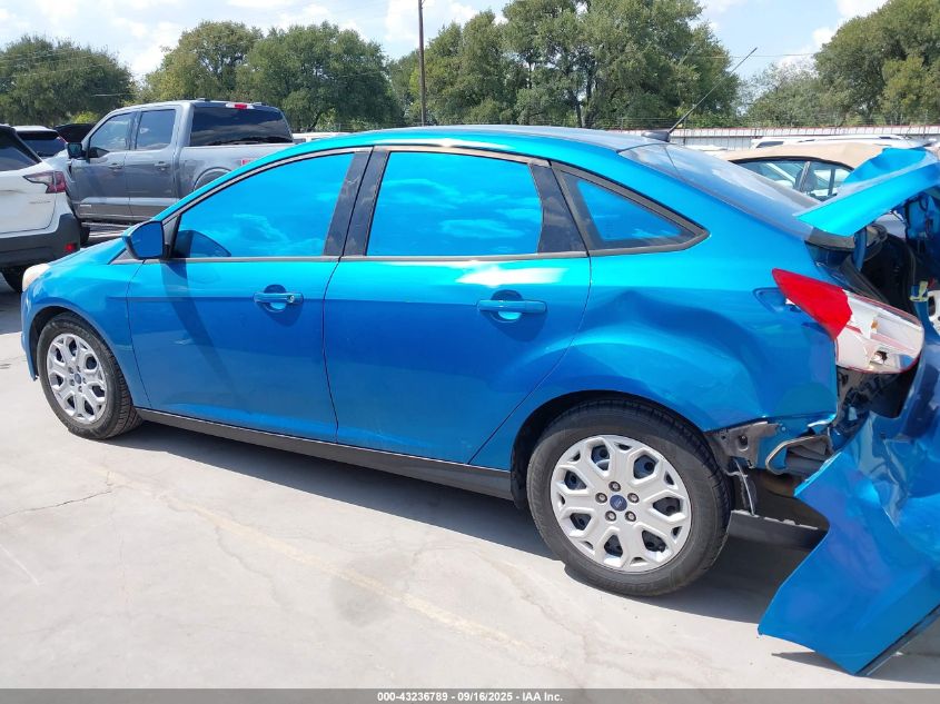 2012 Ford Focus Se VIN: 1FAHP3F24CL415176 Lot: 43236789