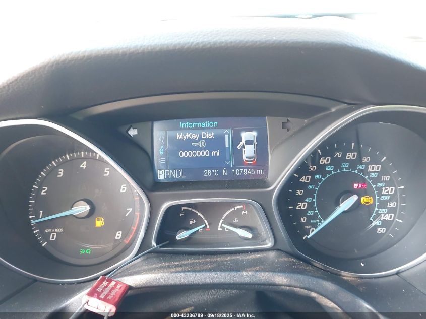 2012 Ford Focus Se VIN: 1FAHP3F24CL415176 Lot: 43236789