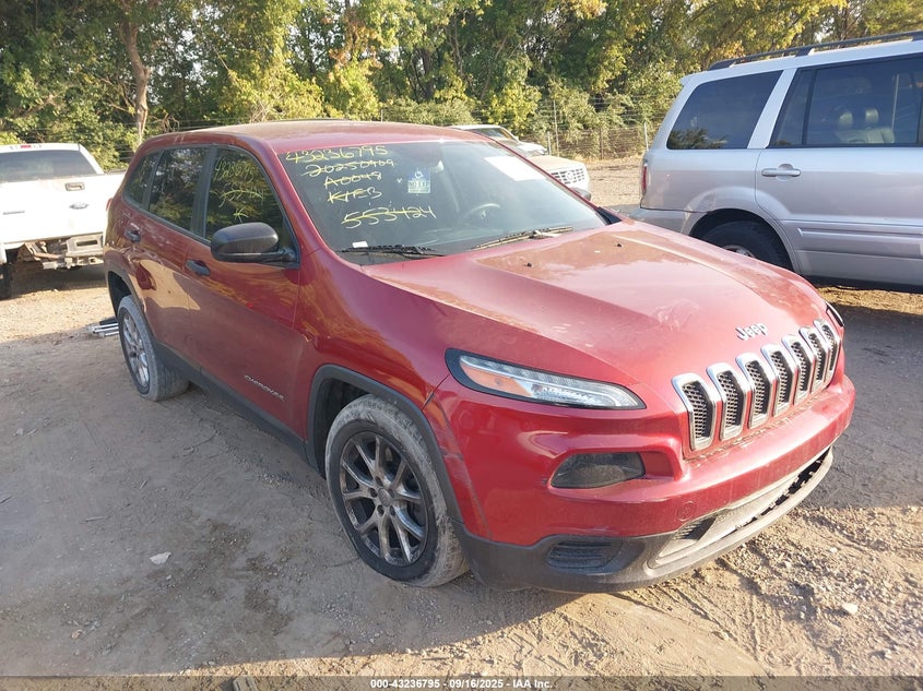2015 JEEP CHEROKEE SPORT - 1C4PJLAB5FW553424