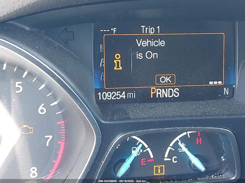 2018 Ford Escape Sel VIN: 1FMCU0HD6JUD01287 Lot: 43236809