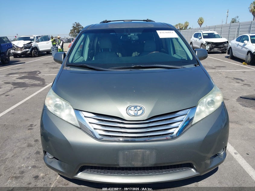 2011 Toyota Sienna Limited V6 VIN: 5TDYK3DC6BS133168 Lot: 43236811