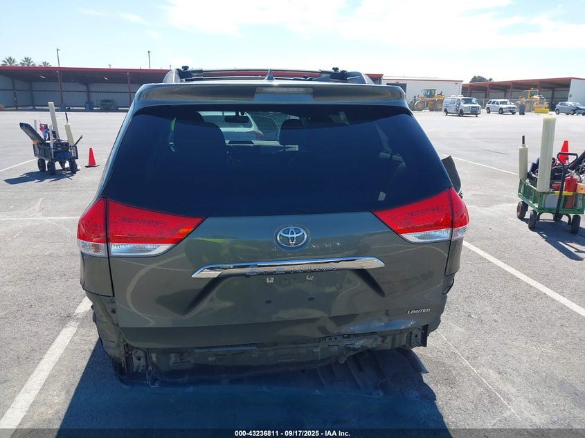 2011 Toyota Sienna Limited V6 VIN: 5TDYK3DC6BS133168 Lot: 43236811