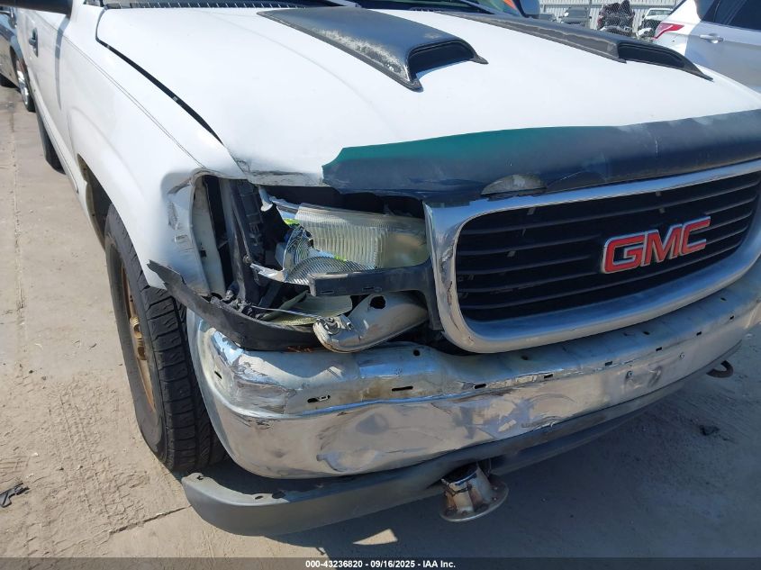 1999 GMC Sierra 1500 Sle VIN: 2GTEC19V7X1532023 Lot: 43236820