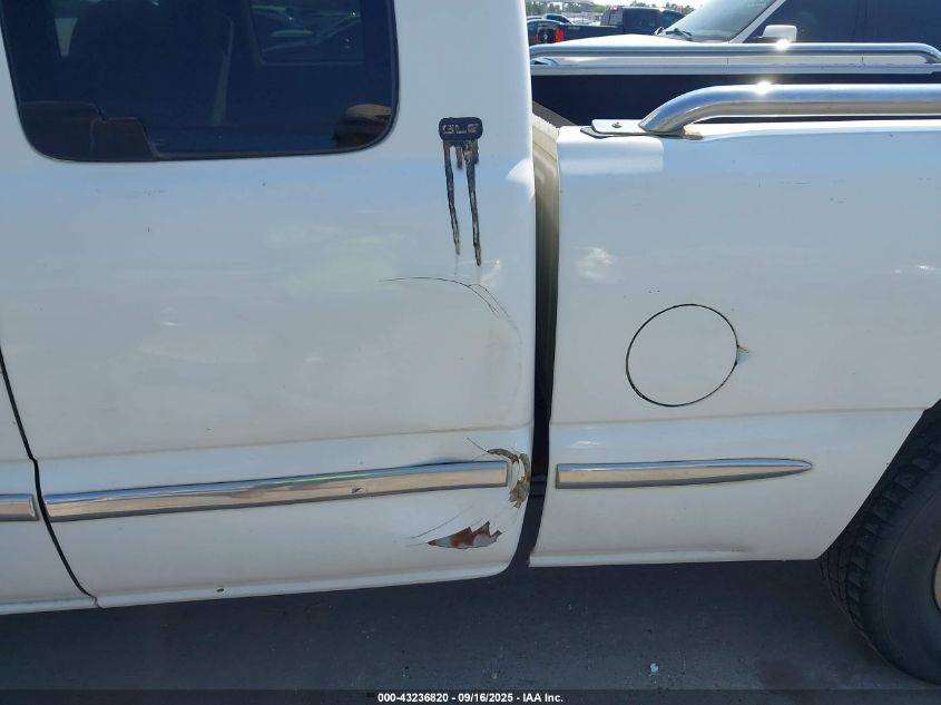 1999 GMC Sierra 1500 Sle VIN: 2GTEC19V7X1532023 Lot: 43236820