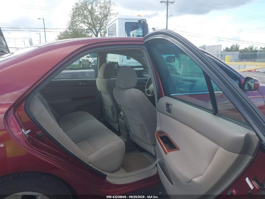 2005 Toyota Camry Xle VIN: 4T1BE32K15U405399 Lot: 43236848