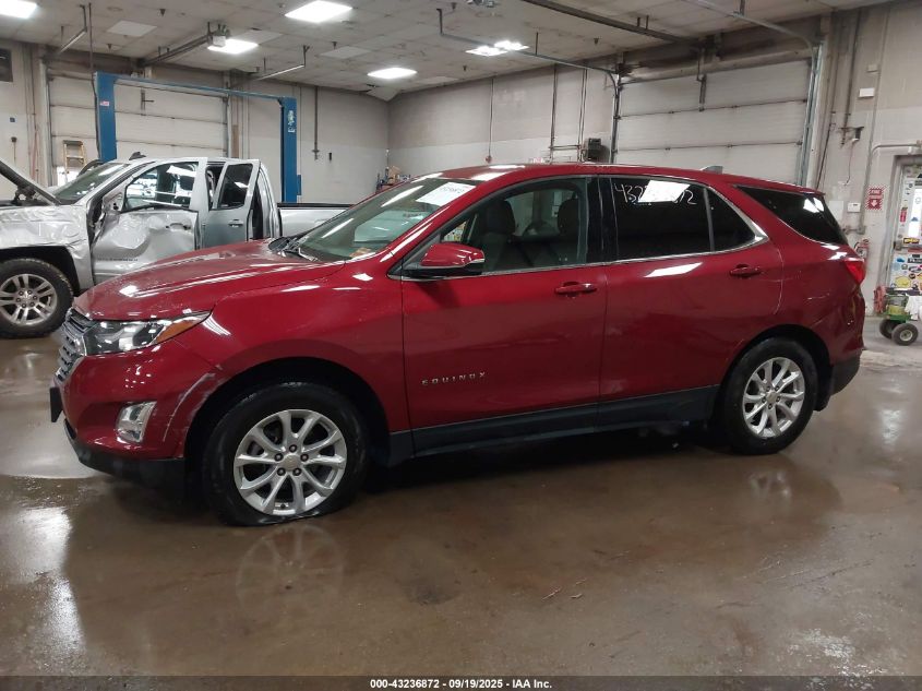 2019 Chevrolet Equinox Lt VIN: 2GNAXUEV8K6267674 Lot: 43236872