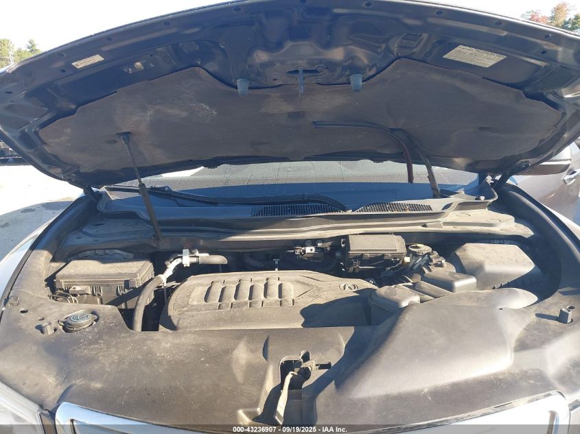 2014 Acura Mdx VIN: 5FRYD4H21EB011729 Lot: 43236907